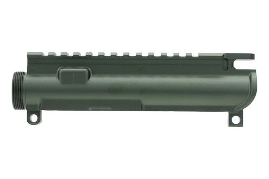 EWS M4 upper receiver with green hardcoat anodized finish